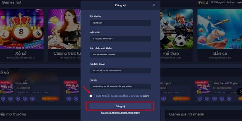Đăng ký S6APP nhanh chóng trên Mobile