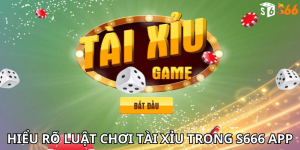 Hiểu rõ luật chơi Tài xỉu trong s666 app